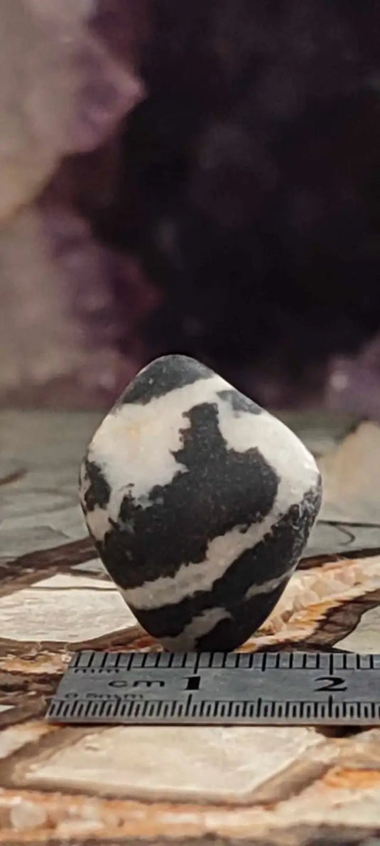 Jaspe zébré du Brésil pierre roulée Grade A++++ Jaspe Zèbre pierre roulée