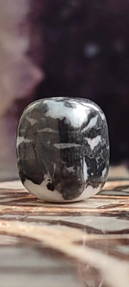 Jaspe zébré du Brésil pierre roulée Grade A++++ Jaspe Zèbre pierre roulée