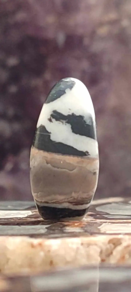 Jaspe zébré du Brésil pierre roulée Grade A++++ Jaspe Zèbre pierre roulée