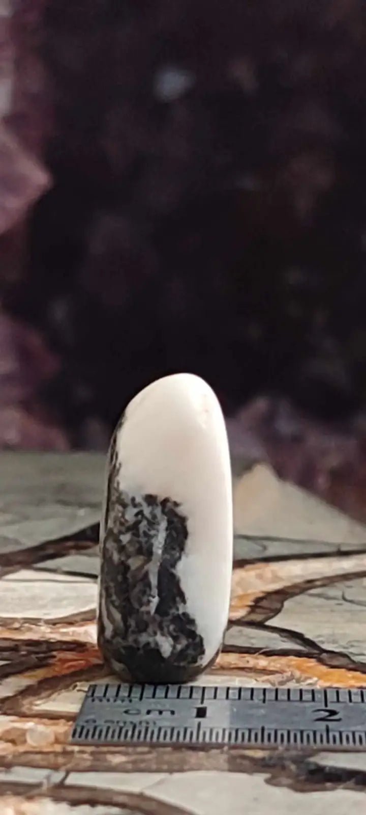 Load image into Gallery viewer, Jaspe zébré du Brésil pierre roulée Grade A++++ Jaspe Zèbre pierre roulée
