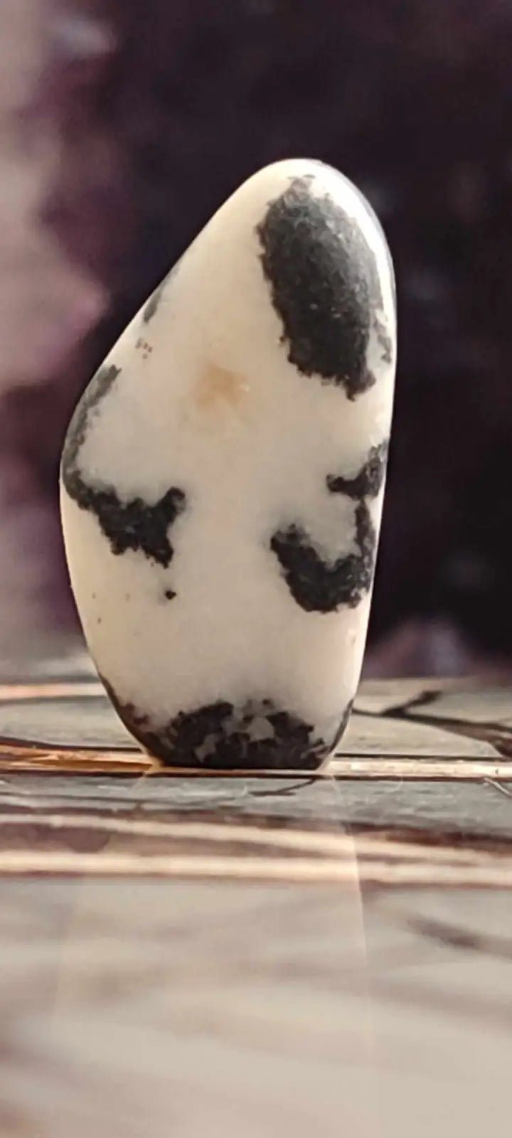 Load image into Gallery viewer, Jaspe zébré du Brésil pierre roulée Grade A++++ Jaspe Zèbre pierre roulée
