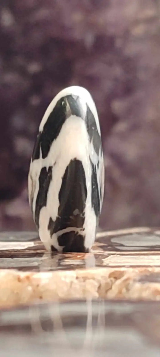 Jaspe zébré du Brésil pierre roulée Grade A++++ Jaspe Zèbre pierre roulée