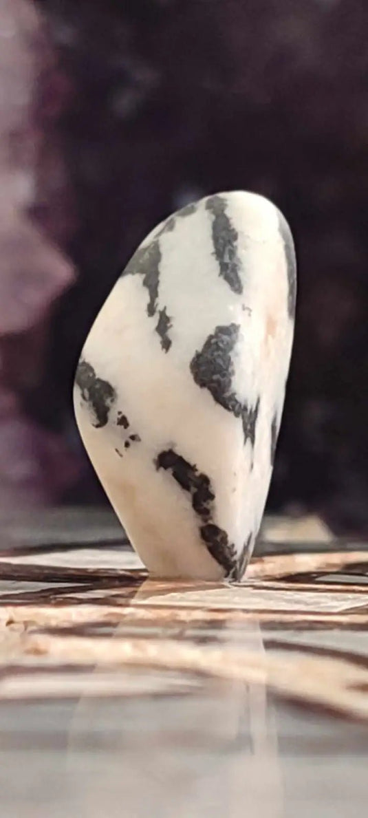 Jaspe zébré du Brésil pierre roulée Grade A++++ Jaspe Zèbre pierre roulée