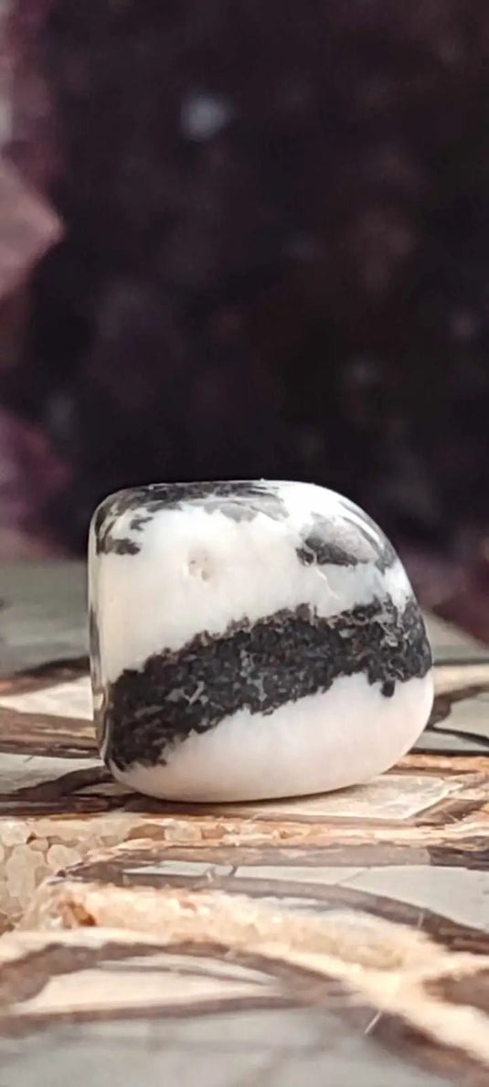 Jaspe zébré du Brésil pierre roulée Grade A++++ Jaspe Zèbre pierre roulée