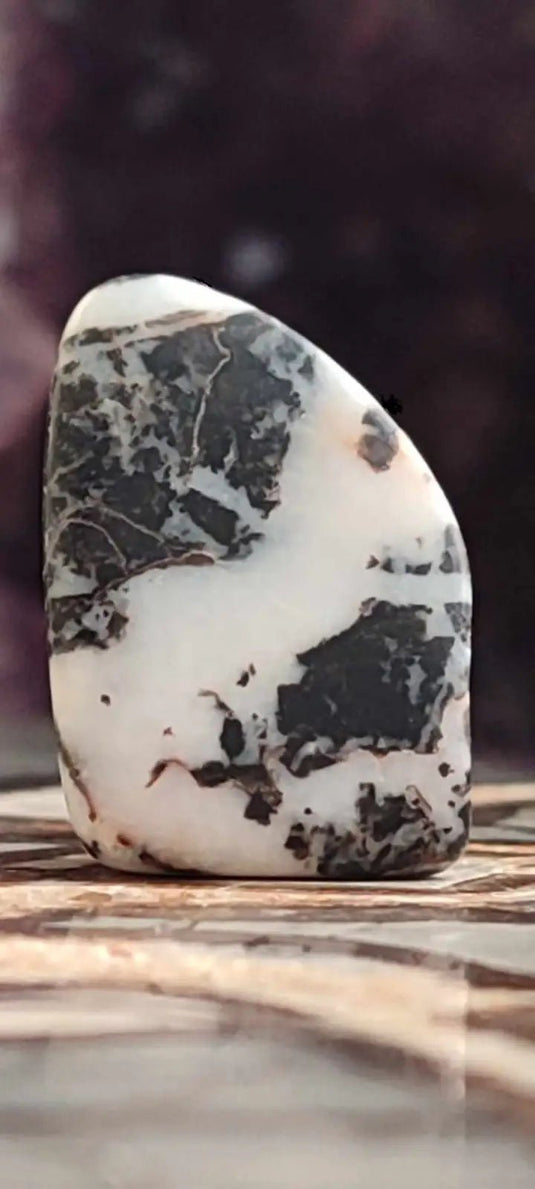 Jaspe zébré du Brésil pierre roulée Grade A++++ Jaspe Zèbre pierre roulée