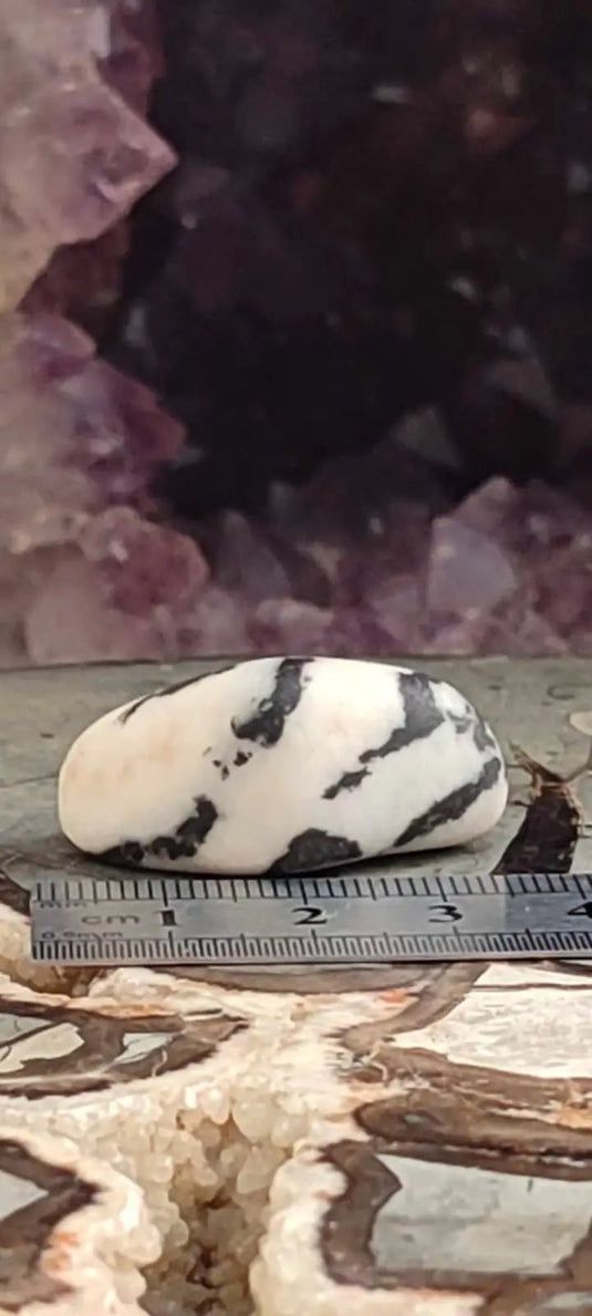 Jaspe zébré du Brésil pierre roulée Grade A++++ Jaspe Zèbre pierre roulée