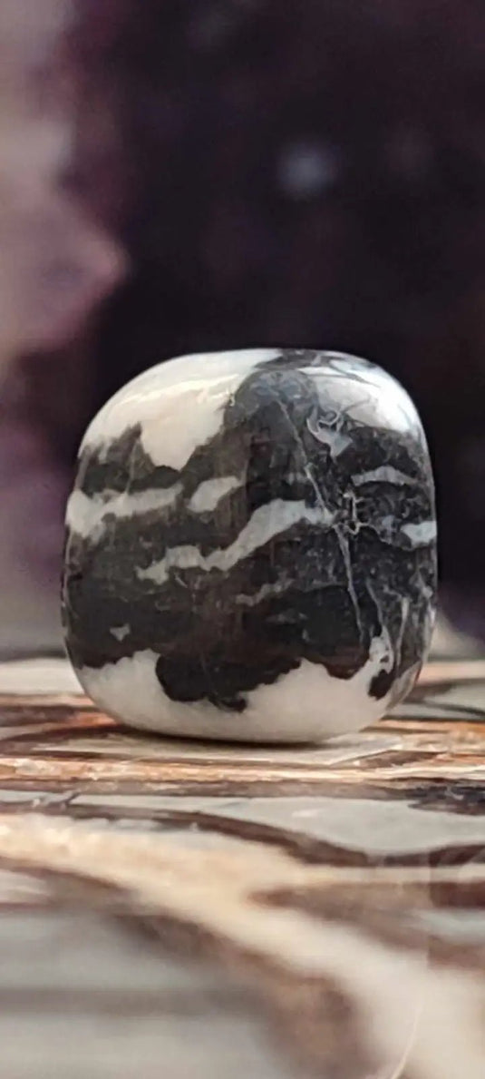 Jaspe zébré du Brésil pierre roulée Grade A++++ Jaspe Zèbre pierre roulée