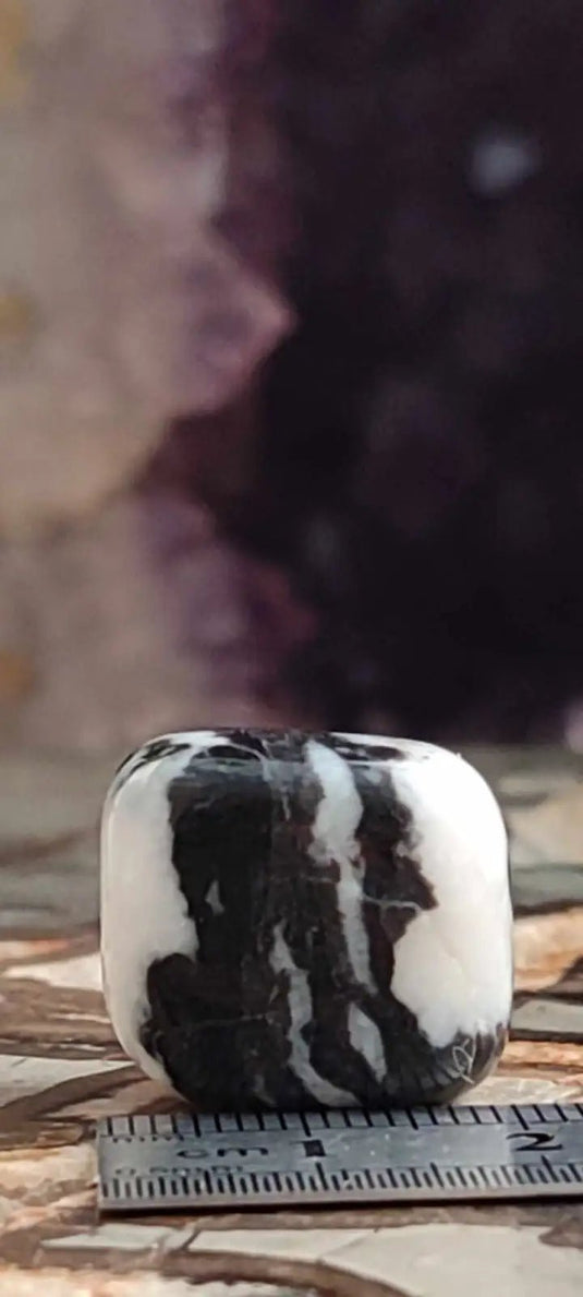 Jaspe zébré du Brésil pierre roulée Grade A++++ Jaspe Zèbre pierre roulée