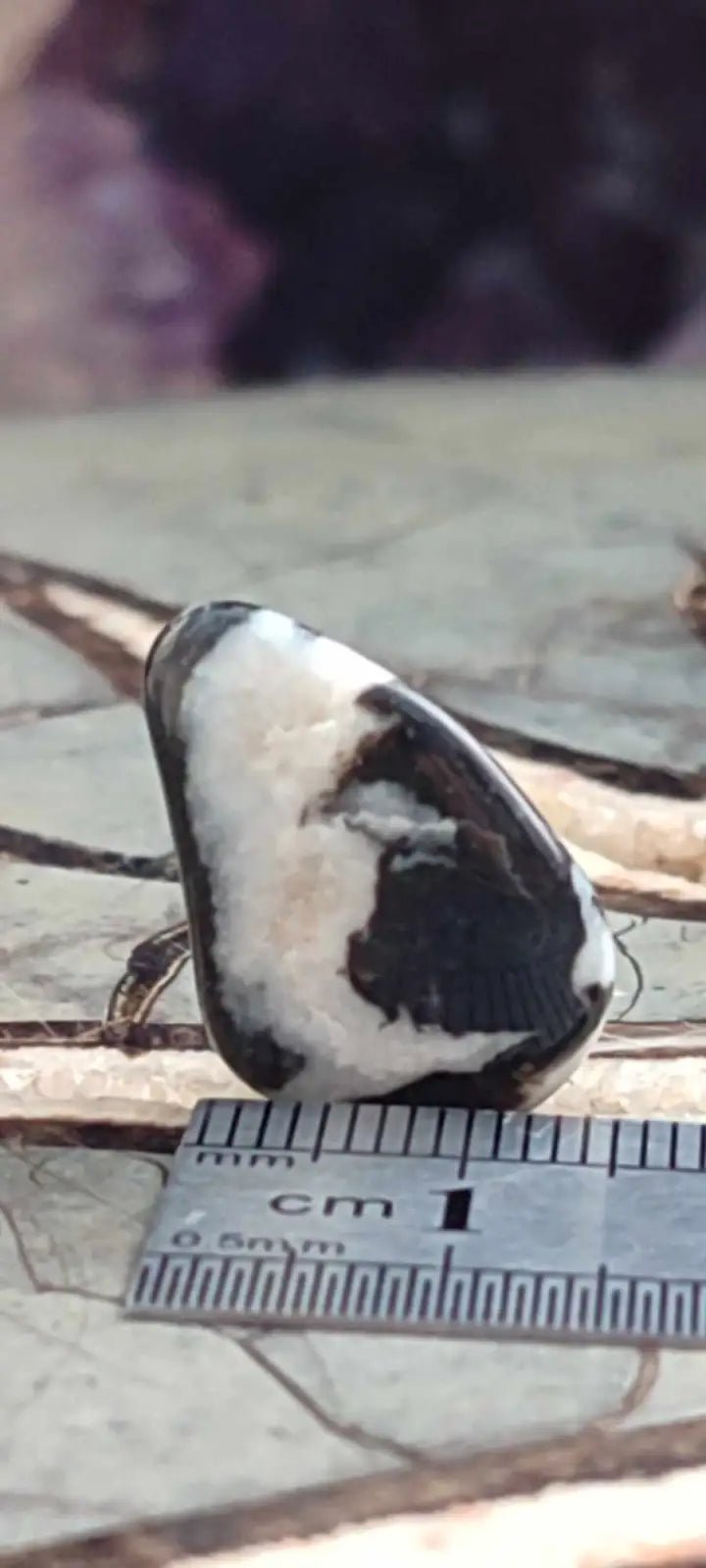 Load image into Gallery viewer, Jaspe zébré du Brésil pierre roulée Grade A++++ Jaspe Zèbre pierre roulée
