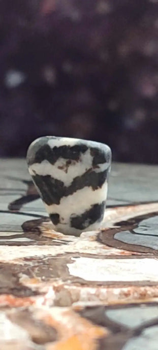 Jaspe zébré du Brésil pierre roulée Grade A++++ Jaspe Zèbre pierre roulée