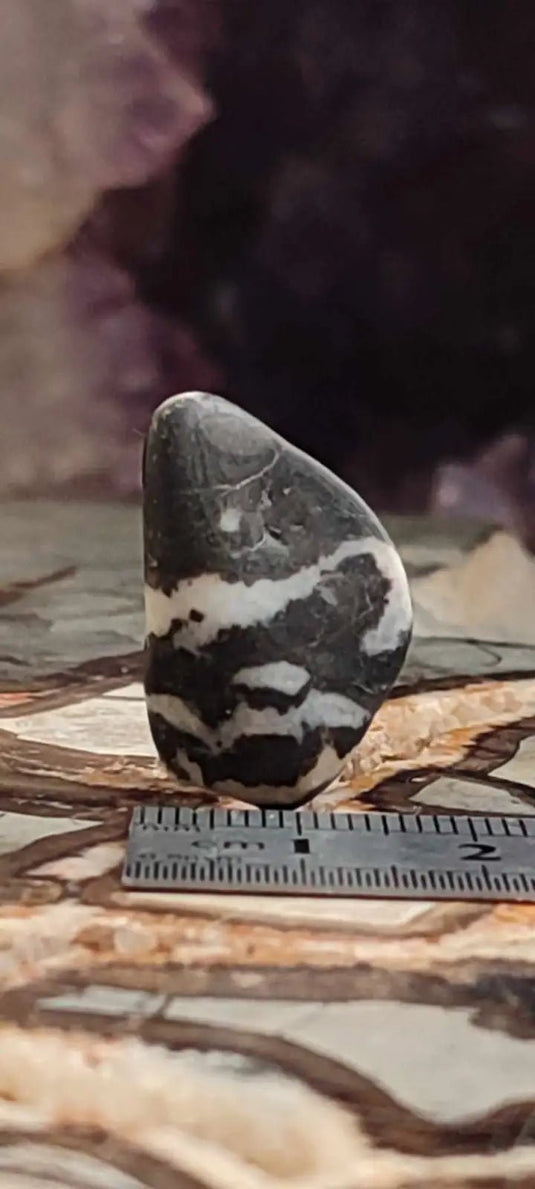 Jaspe zébré du Brésil pierre roulée Grade A++++ Jaspe Zèbre pierre roulée