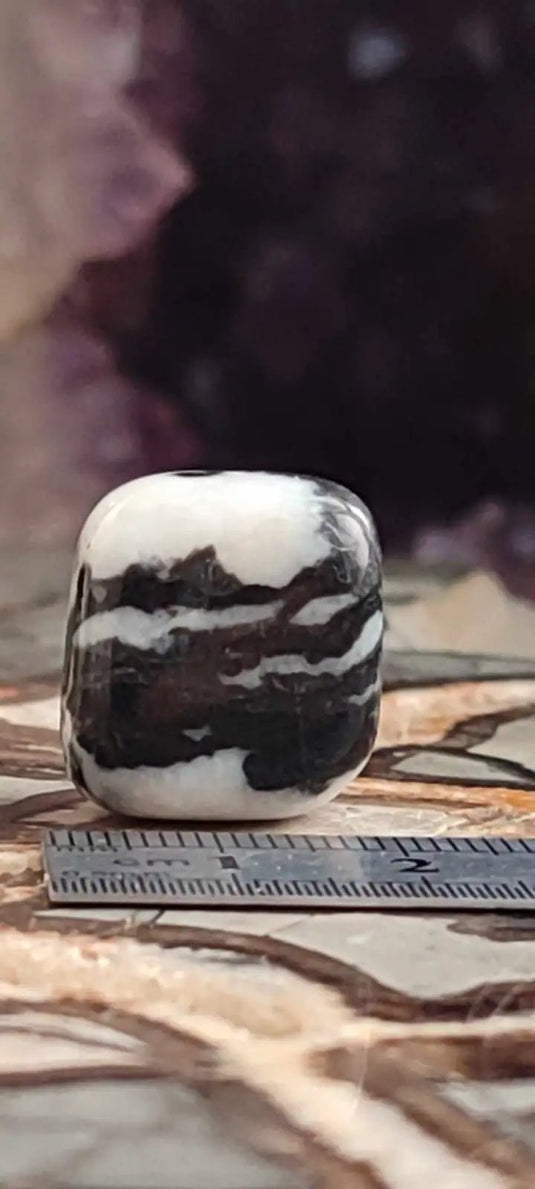 Jaspe zébré du Brésil pierre roulée Grade A++++ Jaspe Zèbre pierre roulée