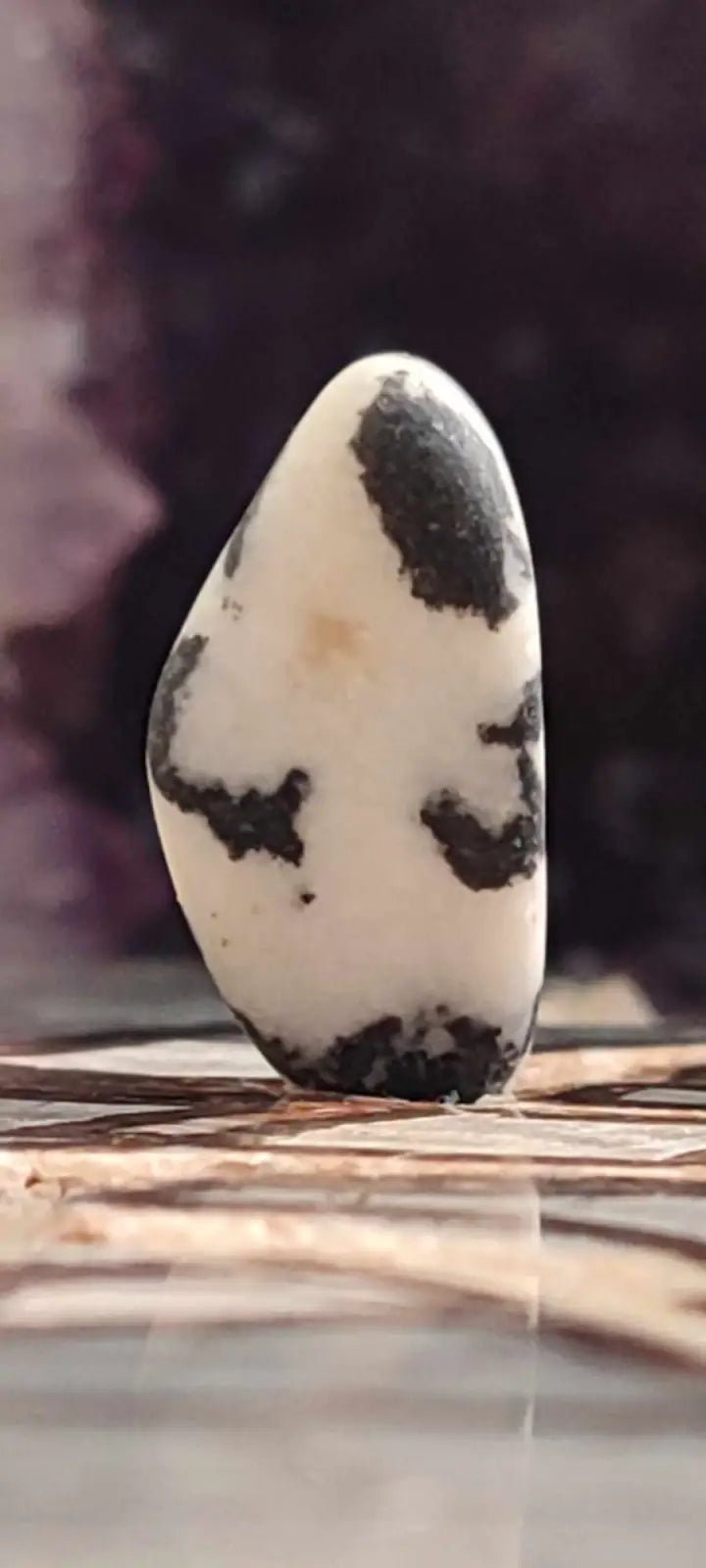 Load image into Gallery viewer, Jaspe zébré du Brésil pierre roulée Grade A++++ Jaspe Zèbre pierre roulée
