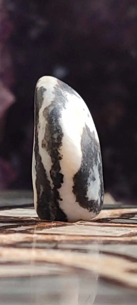 Jaspe zébré du Brésil pierre roulée Grade A++++ Jaspe Zèbre pierre roulée