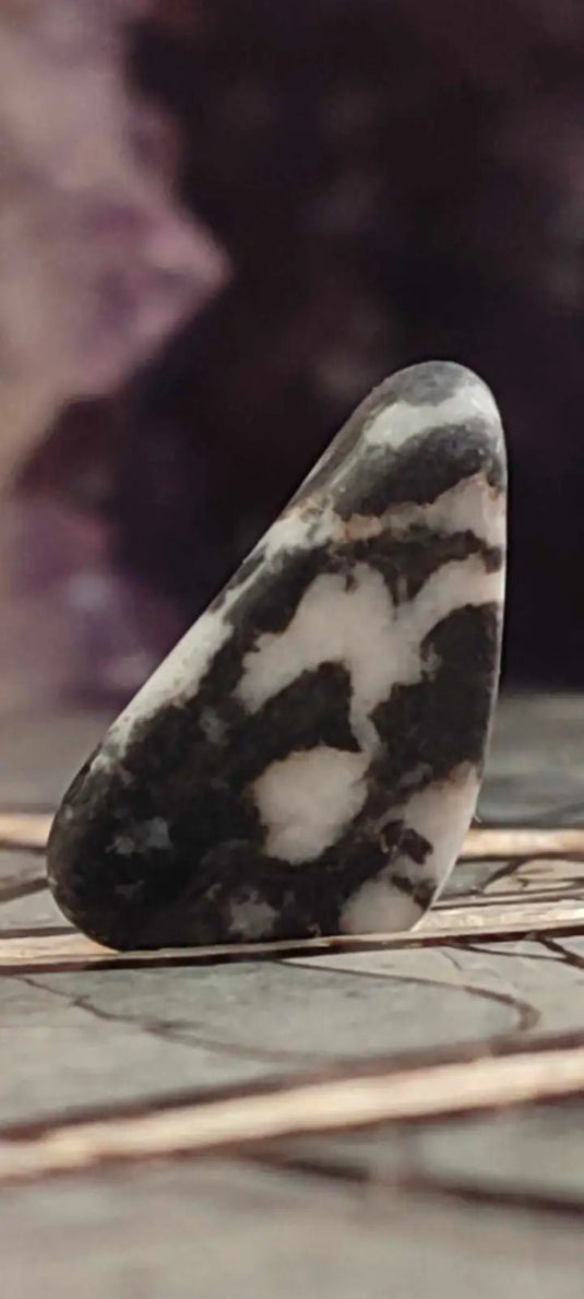 Jaspe zébré du Brésil pierre roulée Grade A++++ Jaspe Zèbre pierre roulée