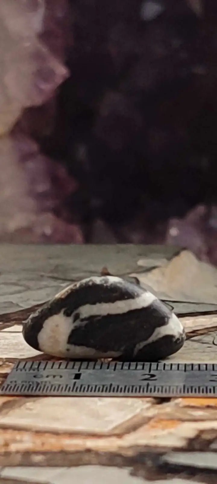 Load image into Gallery viewer, Jaspe zébré du Brésil pierre roulée Grade A++++ Jaspe Zèbre pierre roulée
