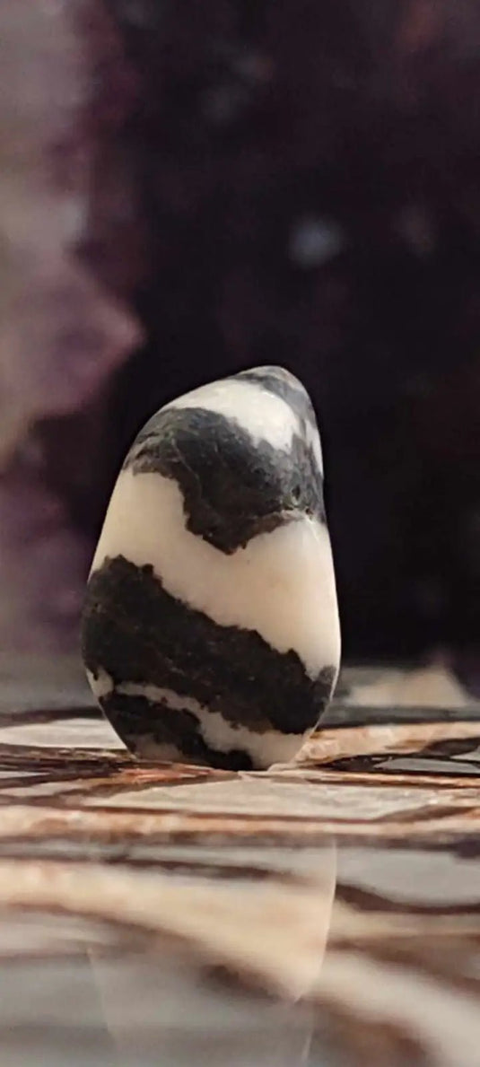 Jaspe zébré du Brésil pierre roulée Grade A++++ Jaspe Zèbre pierre roulée