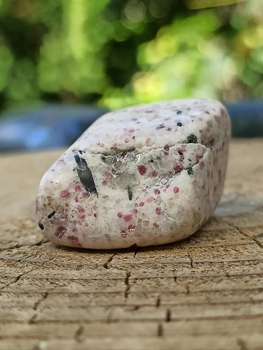 Kakortokite du Groënland pierre roulée Grade A++++ ’Très rare’ Kakortokite