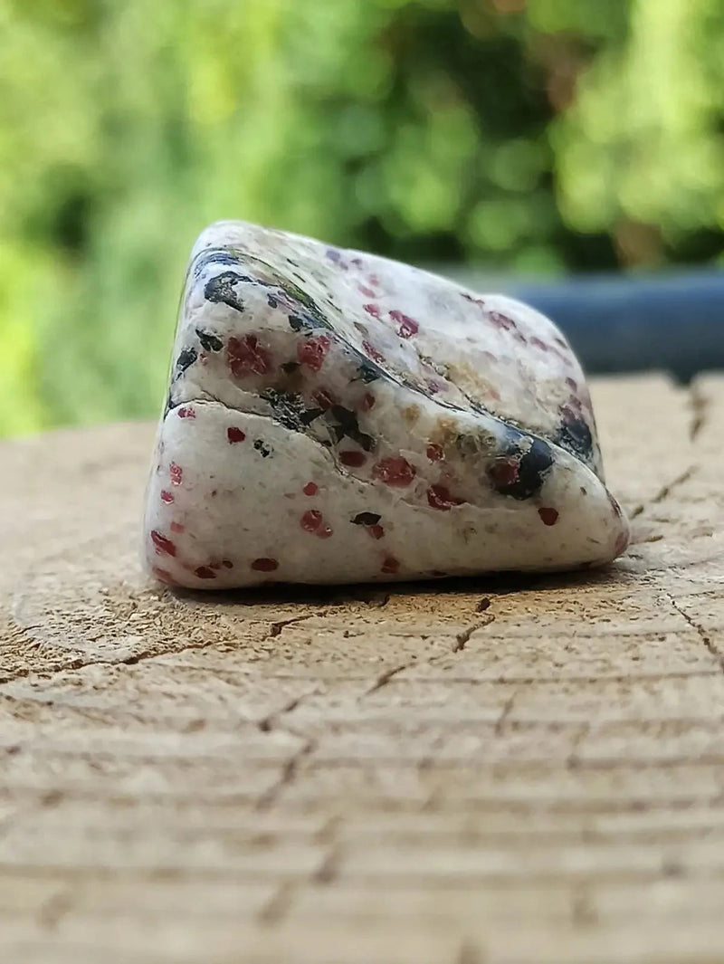 Chargez l'image dans la visionneuse de la galerie, Kakortokite du Groënland pierre roulée Grade A++++ ’Très rare’ Kakortokite
