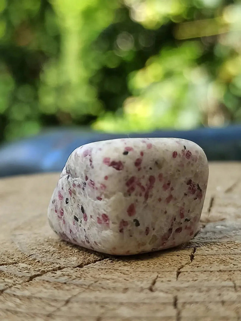 Chargez l&#39;image dans la visionneuse de la galerie, Kakortokite du Groënland pierre roulée Grade A++++ ’Très rare’ Kakortokite
