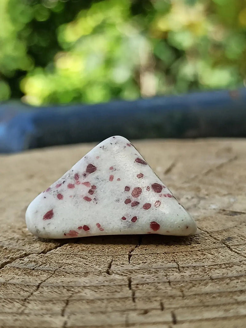 Chargez l&#39;image dans la visionneuse de la galerie, Kakortokite du Groënland pierre roulée Grade A++++ ’Très rare’ Kakortokite
