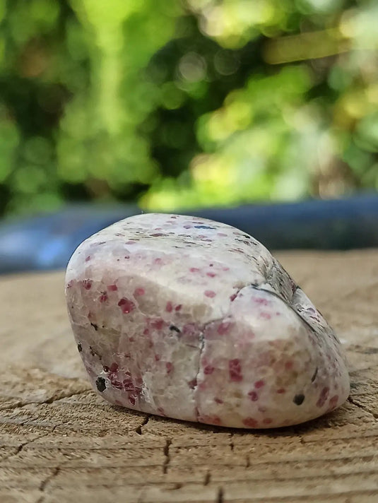 Kakortokite du Groënland pierre roulée Grade A++++ ’Très rare’ Kakortokite