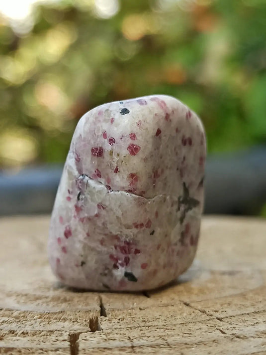 Kakortokite du Groënland pierre roulée Grade A++++ ’Très rare’ Kakortokite