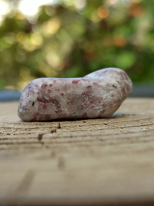 Kakortokite du Groënland pierre roulée Grade A++++ ’Très rare’ Kakortokite