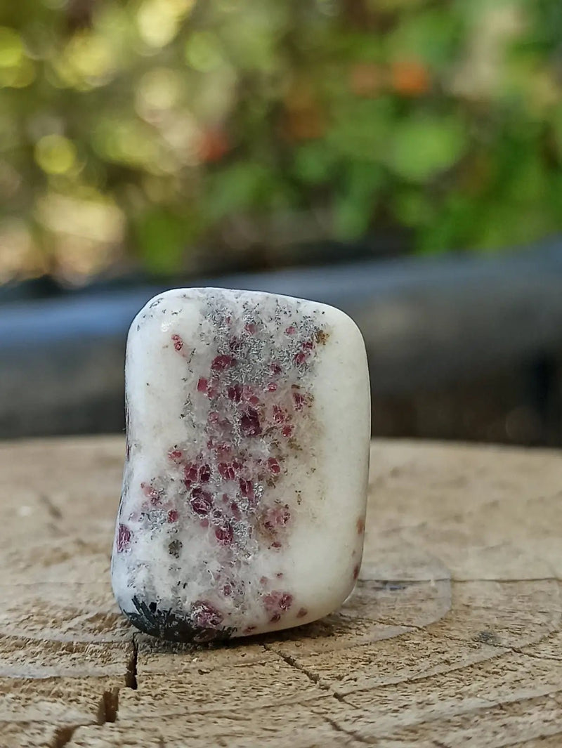 Load image into Gallery viewer, Kakortokite du Groënland pierre roulée Grade A++++ ’Très rare’ Kakortokite
