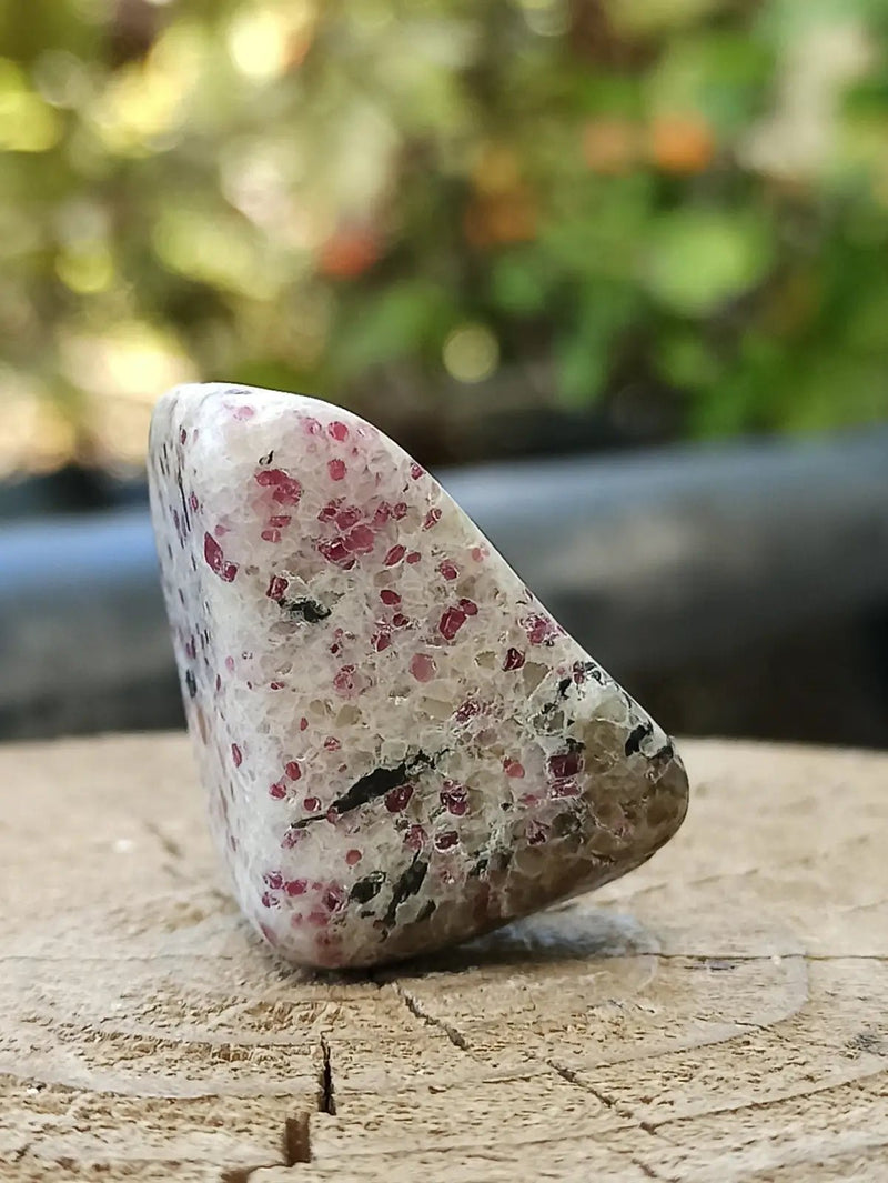 Chargez l'image dans la visionneuse de la galerie, Kakortokite du Groënland pierre roulée Grade A++++ ’Très rare’ Kakortokite
