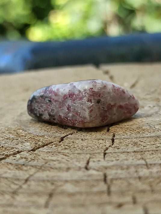 Kakortokite du Groënland pierre roulée Grade A++++ ’Très rare’ Kakortokite