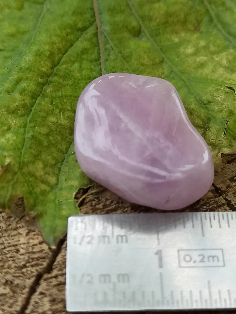 Chargez l'image dans la visionneuse de la galerie, Kunzite du Brésil pierre roulée Grade A++++ Kunzite pierre roulée
