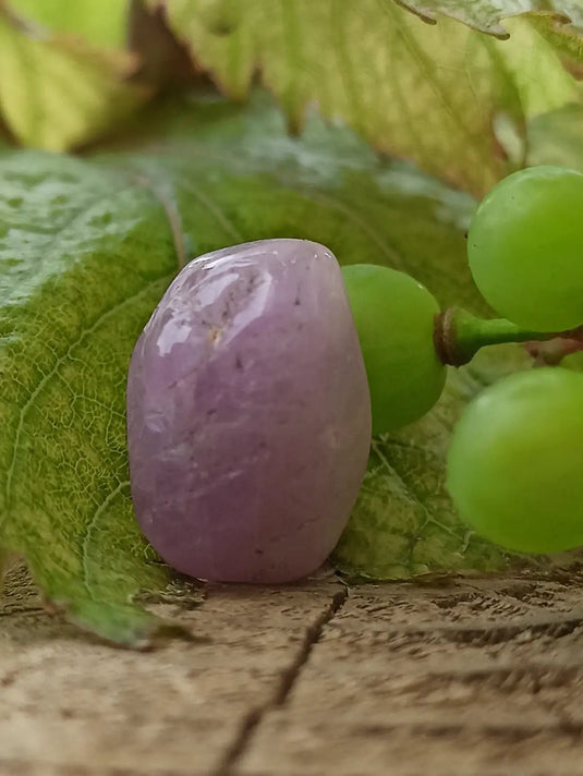 Kunzite du Brésil pierre roulée Grade A++++ Kunzite pierre roulée