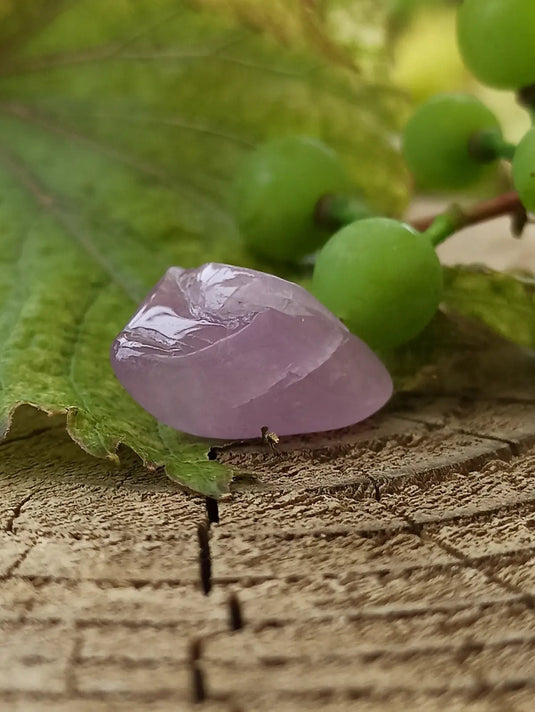 Kunzite du Brésil pierre roulée Grade A++++ Kunzite pierre roulée