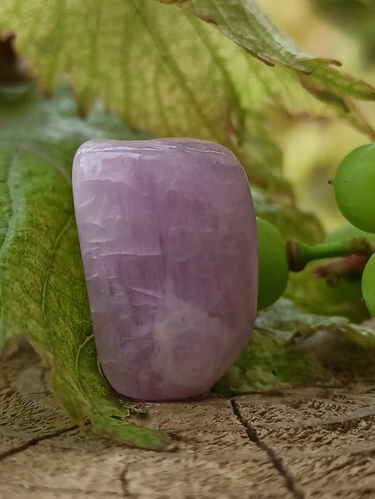 Kunzite du Brésil pierre roulée Grade A++++ Kunzite pierre roulée
