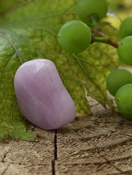 Kunzite du Brésil pierre roulée Grade A++++ Kunzite pierre roulée