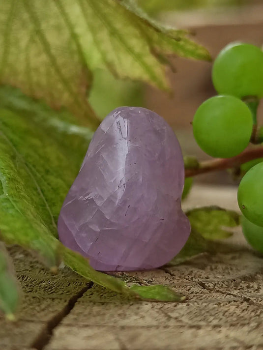 Kunzite du Brésil pierre roulée Grade A++++ Kunzite pierre roulée