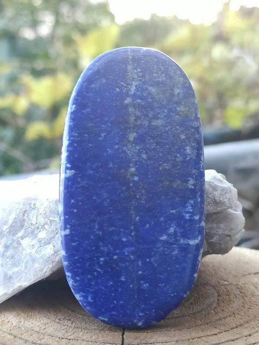 Lapis Lazuli NATUREL d’Afghanistan galet Grade A++++ Galet Lapis Lazuli