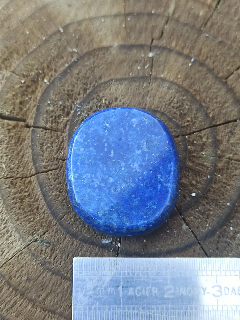 Carica immagine in Galleria Viewer, Lapis Lazuli naturel d’Afghanistan pierre roulée Grade A++++ Pierre brute Dans la besace du p&#39;tit Poucet   
