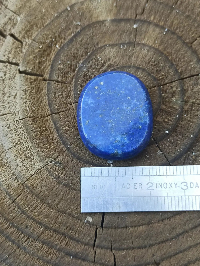 Load image into Gallery viewer, Lapis Lazuli NATUREL d’Afghanistan pierre roulée Grade A++++ Pierre roulée
