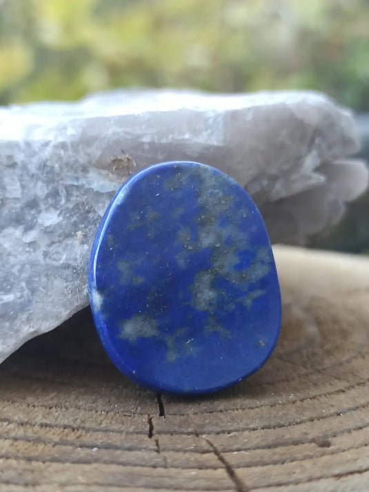 Lapis Lazuli NATUREL d’Afghanistan pierre roulée Grade A++++ Pierre roulée