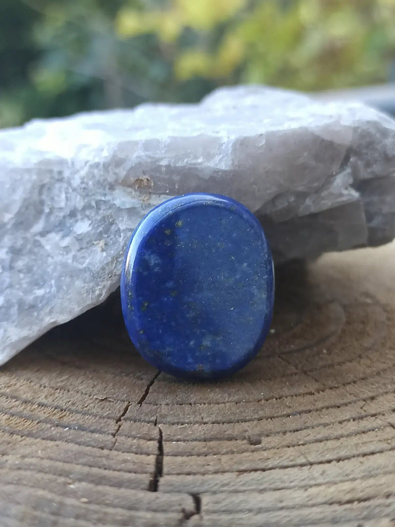Load image into Gallery viewer, Lapis Lazuli NATUREL d’Afghanistan pierre roulée Grade A++++ Pierre roulée
