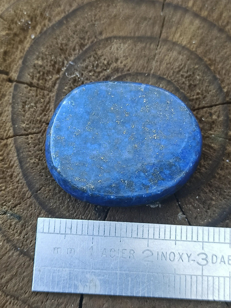 Cargue la imagen en el visor de la galería, Lapis Lazuli NATUREL d’Afghanistan pierre roulée Grade A++++ pierre roulée Lapis Lazuli Dans la besace du p&#39;tit Poucet   
