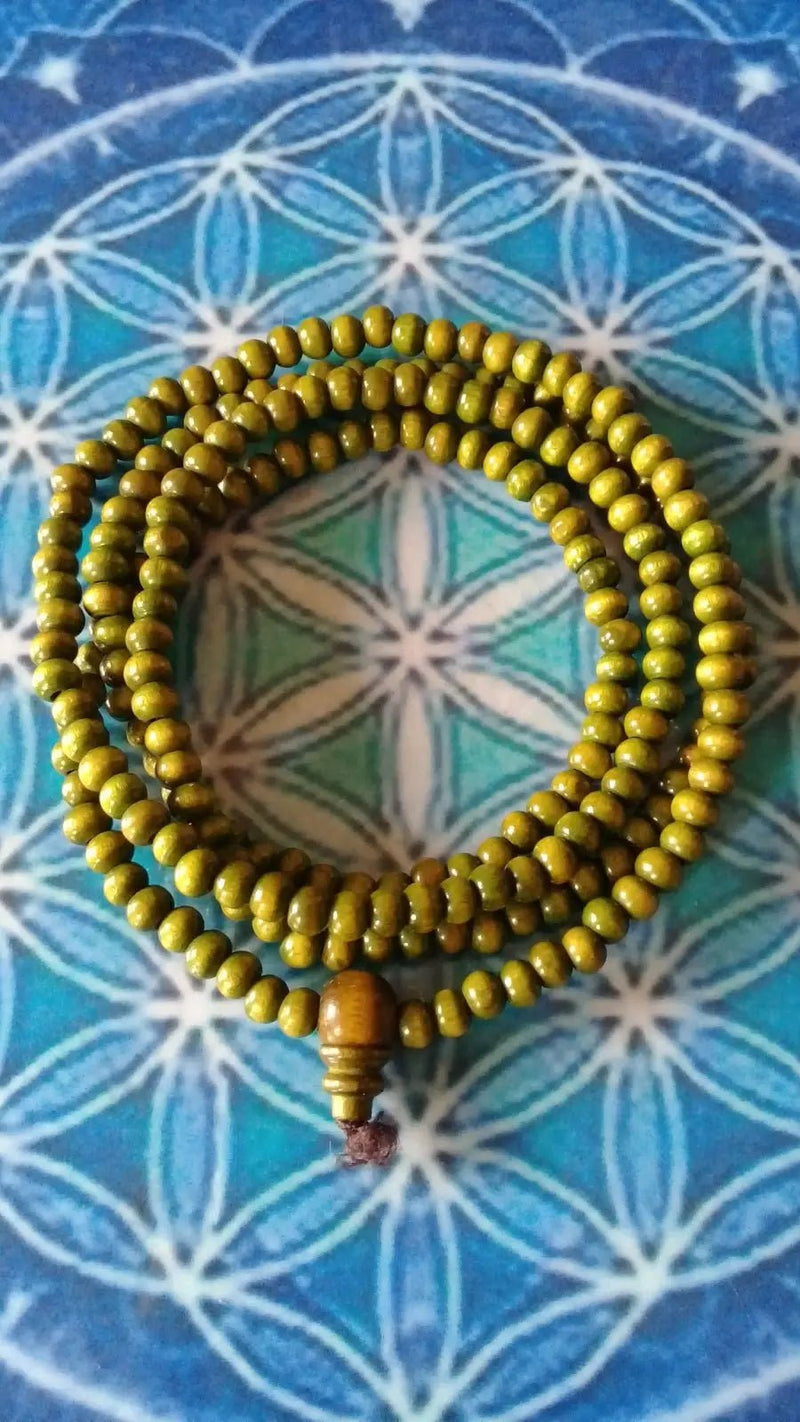 Chargez l&#39;image dans la visionneuse de la galerie, Mala en bois vert Mala en bois vert
