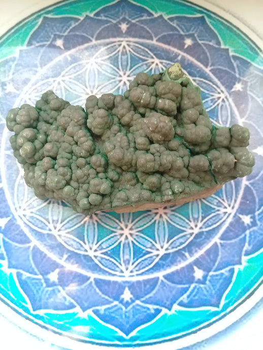 Malachite brute mamelonnée Grade A ++++ pierre de collection Malachite brute mamelonnée