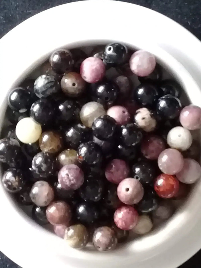 Load image into Gallery viewer, Mélange de Tourmaline perle Grade A++++ Prix perle à l’unité Mélange de Tourmaline perle
