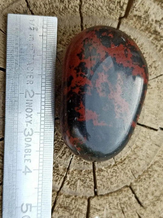 Obsidienne Acajou Magahony du Mexique pierre roulée Grade A++++ Obsidienne Acajou ou Magahony du Mexique