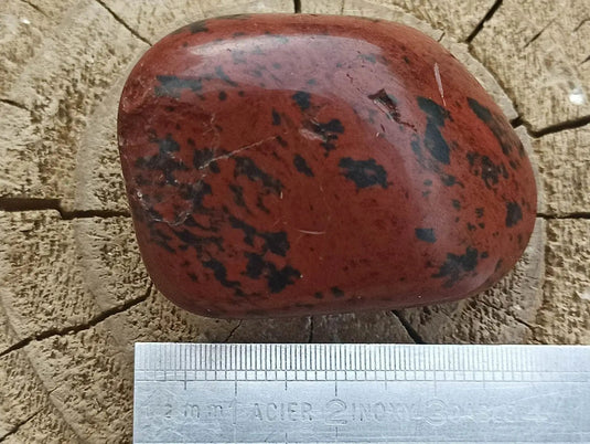 Obsidienne acajou Magahony du Mexique pierre roulée Grade A++++ Obsidienne Acajou ou Magahony du Mexique