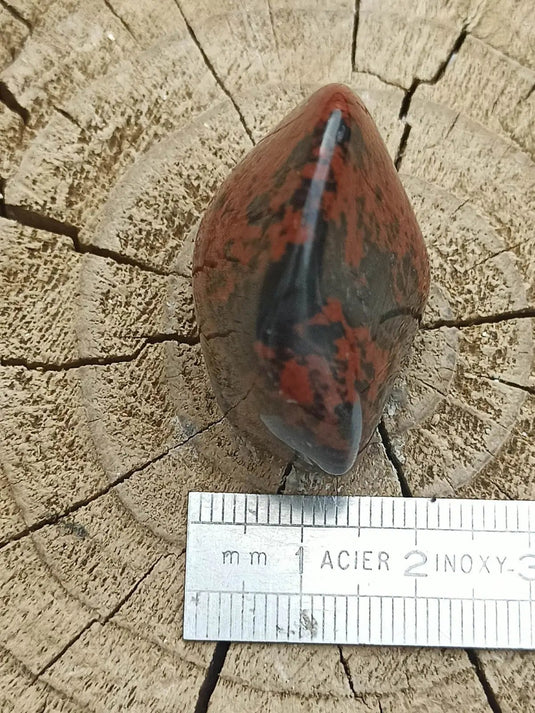 Obsidienne acajou Magahony du Mexique pierre roulée Grade A++++ Obsidienne Acajou ou Magahony du Mexique