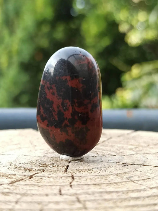 Obsidienne Acajou Magahony du Mexique pierre roulée Grade A++++ Obsidienne Acajou ou Magahony du Mexique